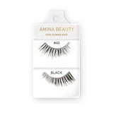 Shop Amina Human Hair Eyelashes - Style 40