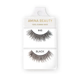 Shop Amina Beauty Human Hair Eyelashes - Style 46