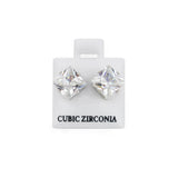 Large Square CZ Earrings | Shop Amina Beauty