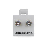 Hexagon CZ Earrings | Shop Amina Beauty